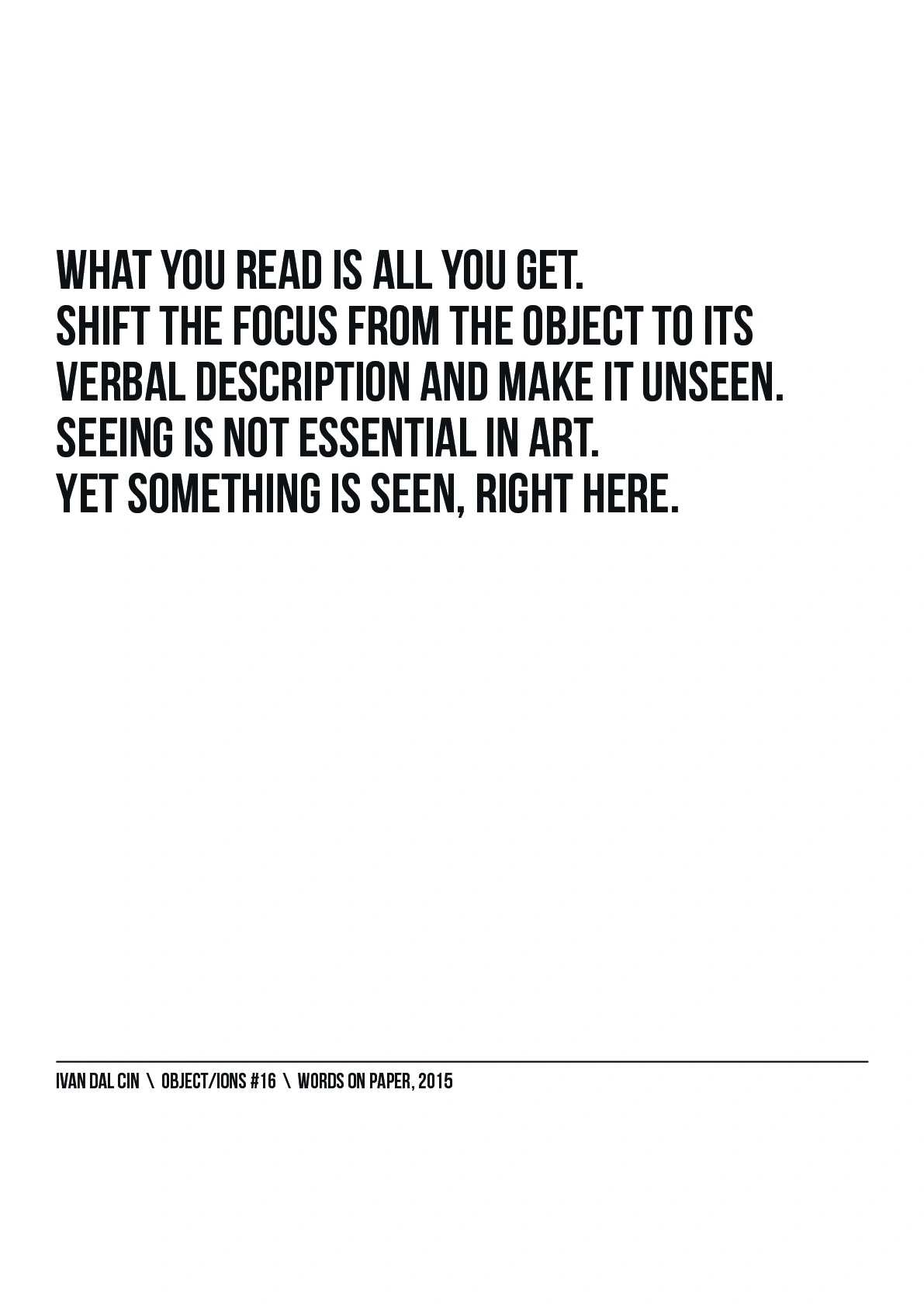Objections p.4 - by Ivan Dal Cin